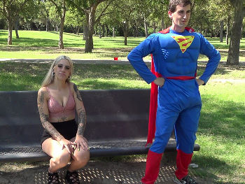 SUPERMAN HARASSES ME!!! Yasmine's hotness VS Mr. Bobelo and his Kryptonite. Two KINKY souls looking for the perfect FUCK